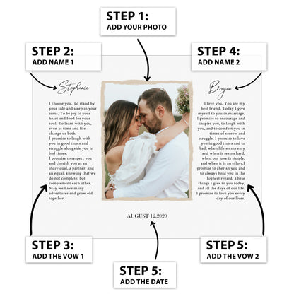 His and Hers Wedding Vows