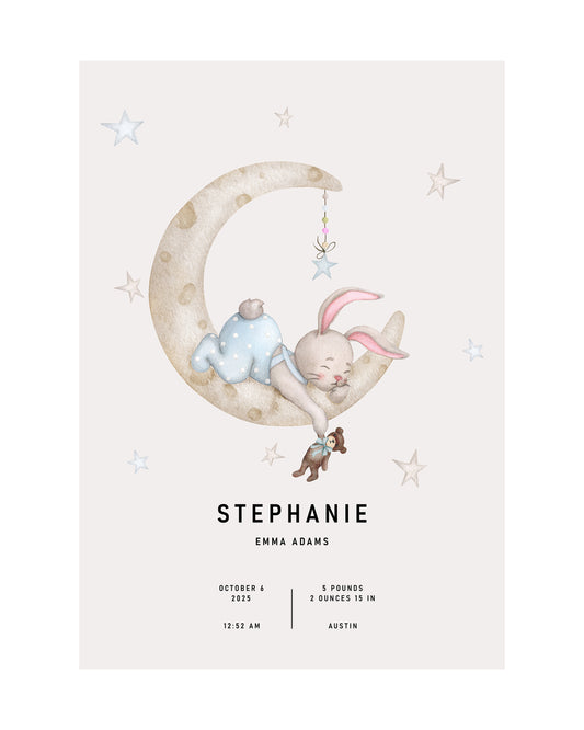 Pastel Newborn Profile