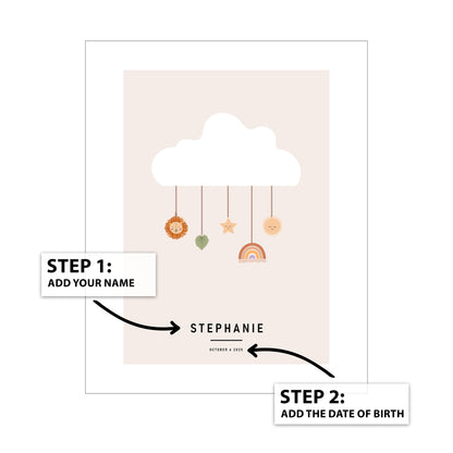 Baby Mobile Hot Air Balloon