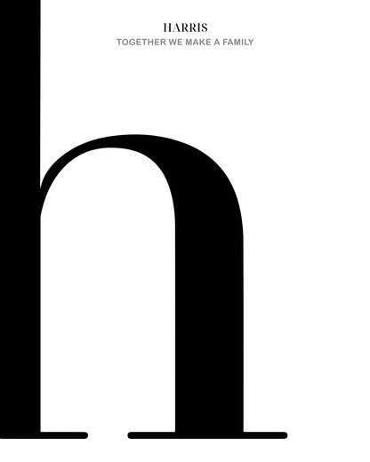 Letter H - Name