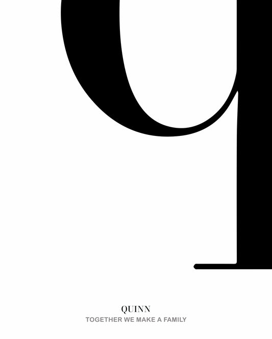 Letter Q - Name