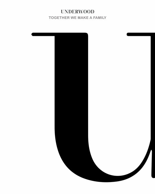 Letter U - Name