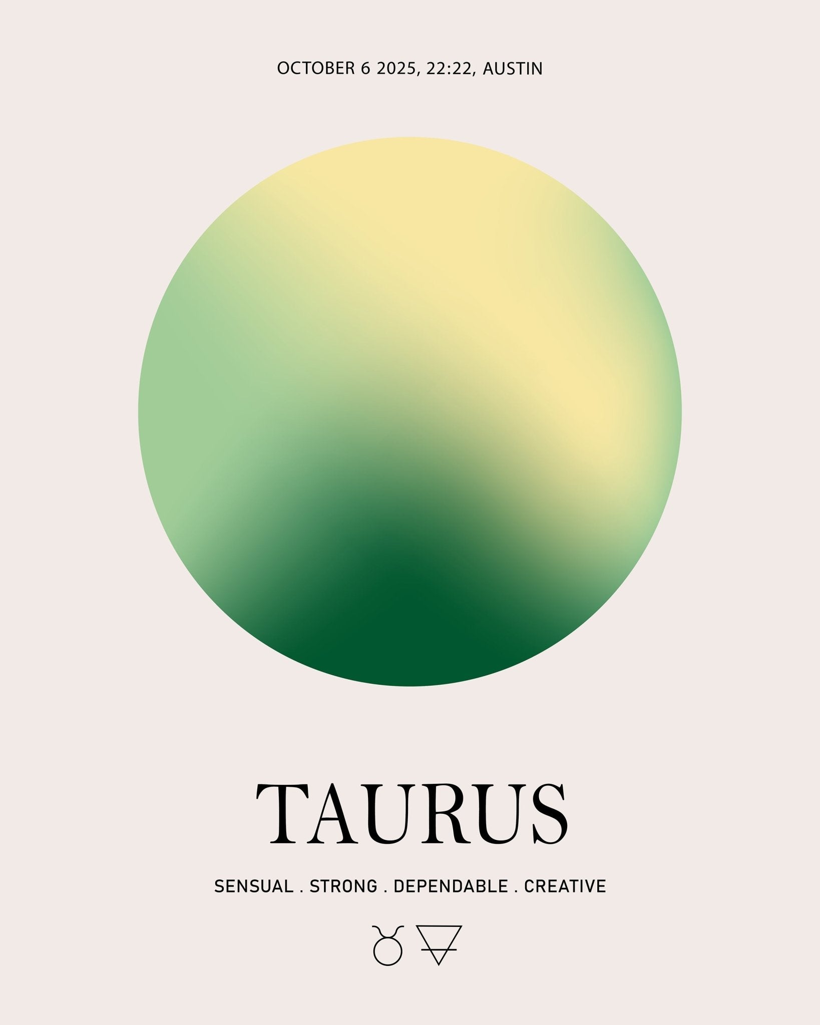 Taurus Zodiac Sign Aura