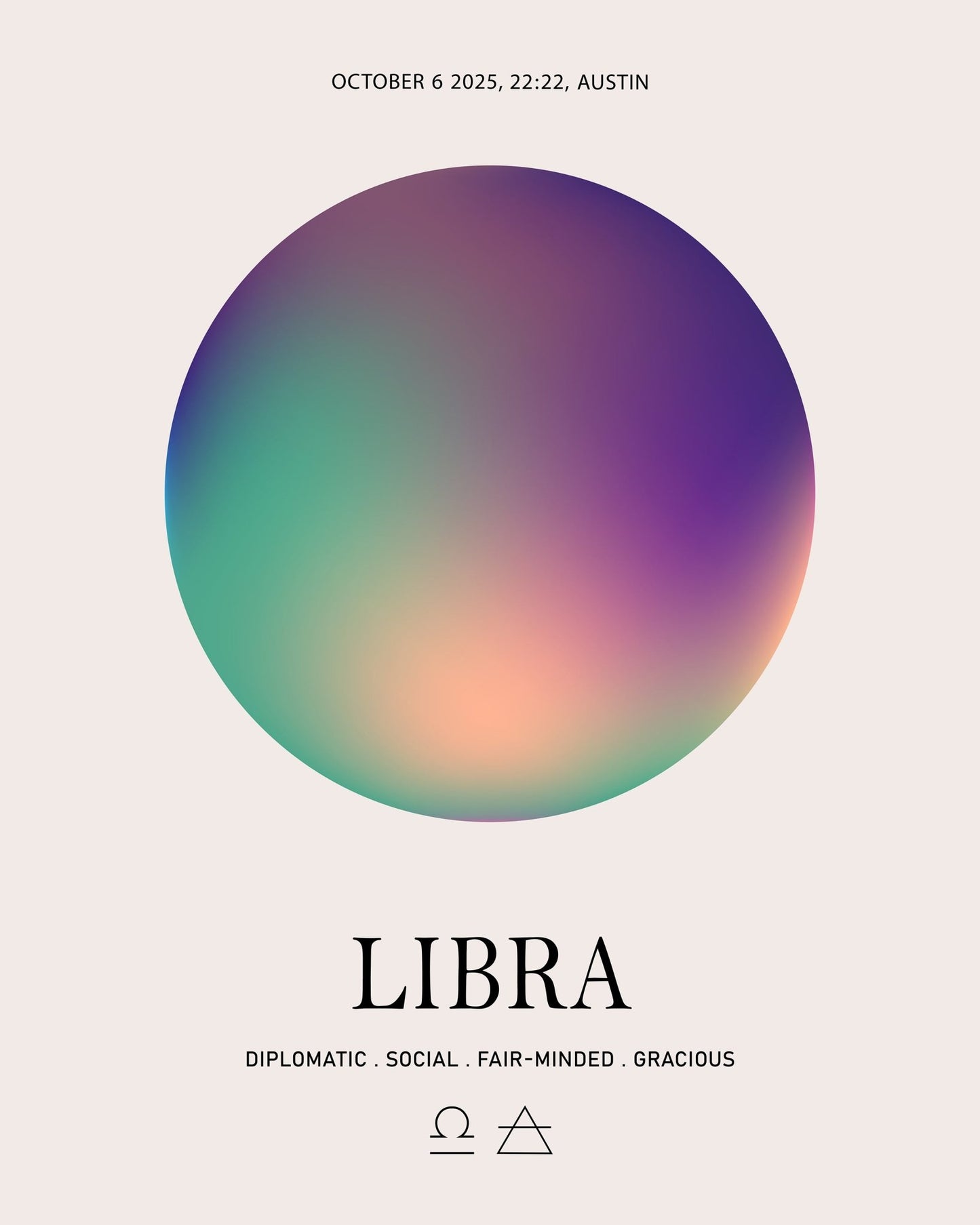 Libra Zodiac Sign Aura