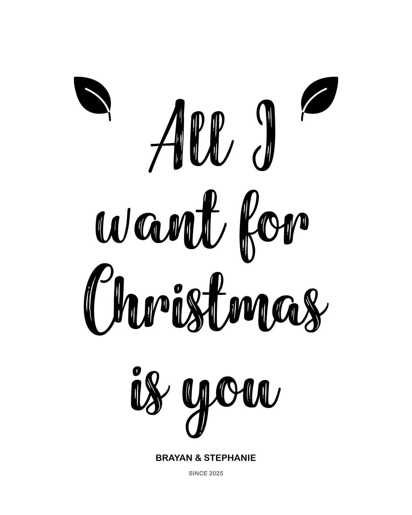 All I Want For Christmas Personal