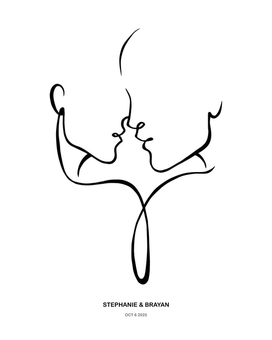 Couple's Almost Kiss Personal