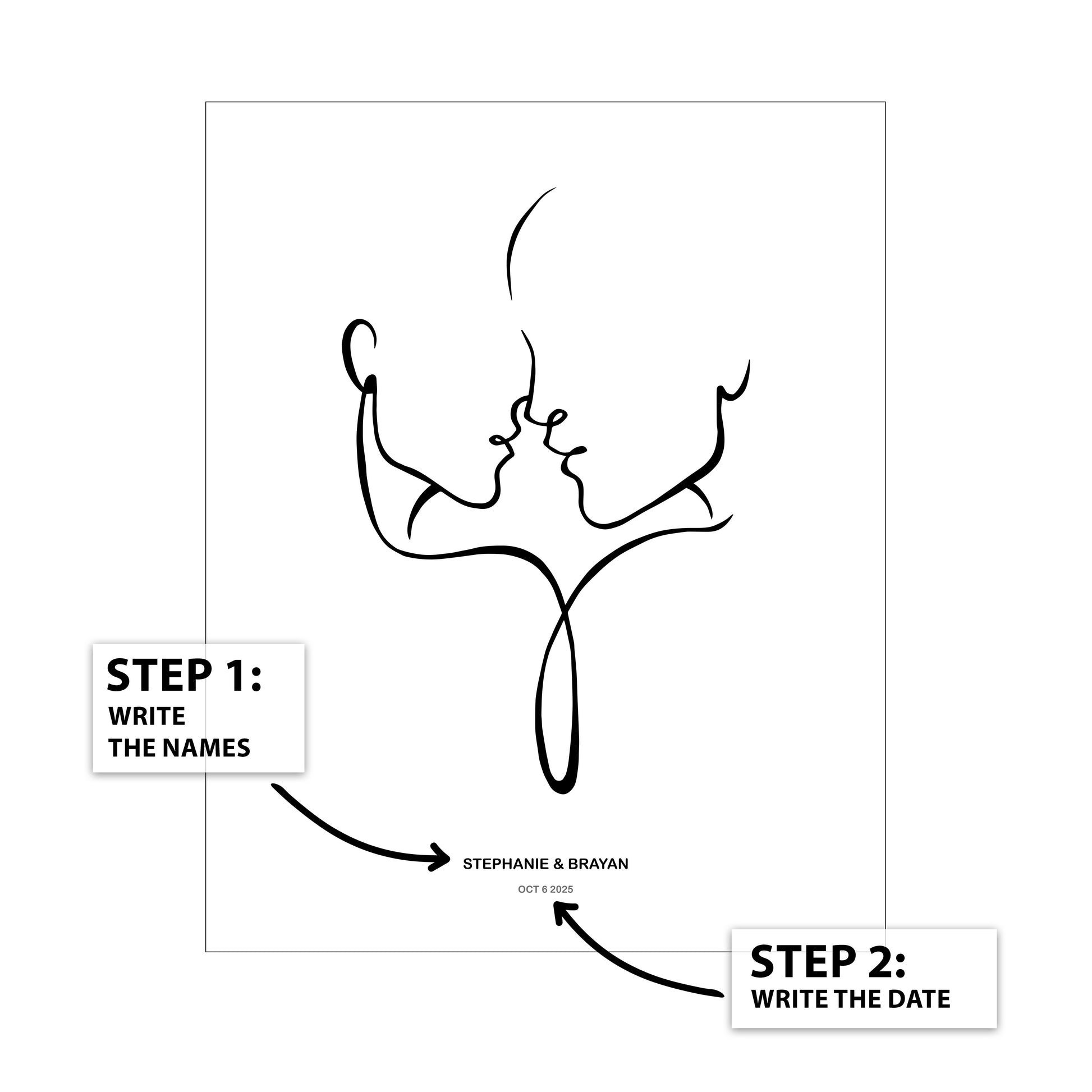 Couple's Almost Kiss Personal