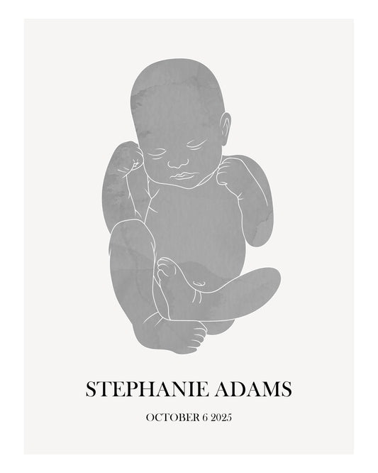 Newborn Illustration Personal