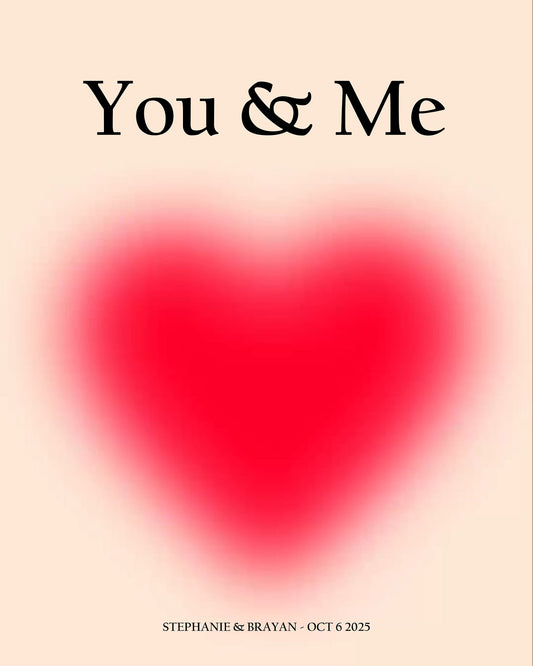 Customized Big Heart