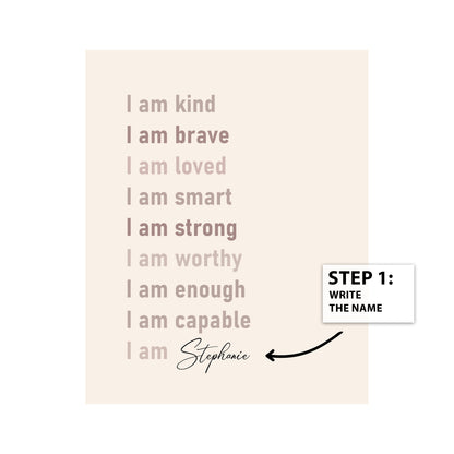 Customized Positive Affirmations No1