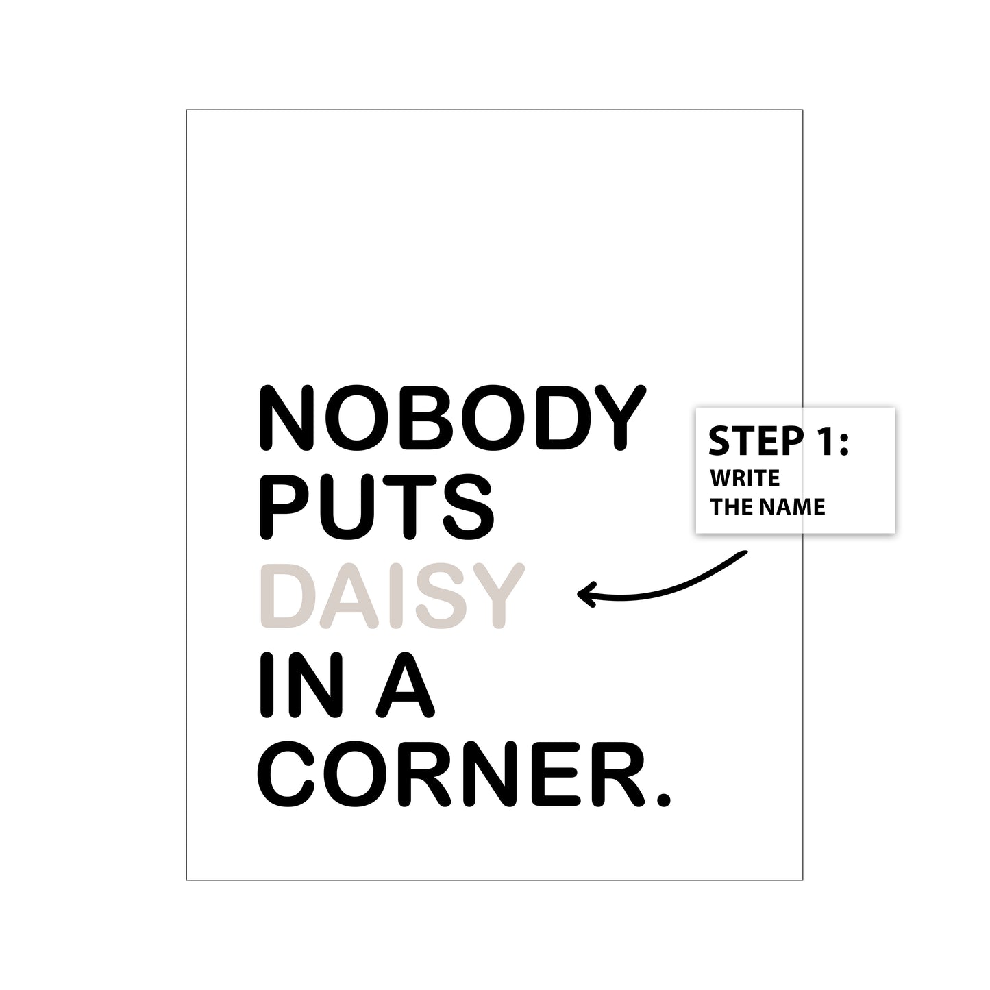 In a Corner Personal