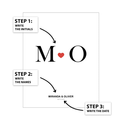 Couples Initials