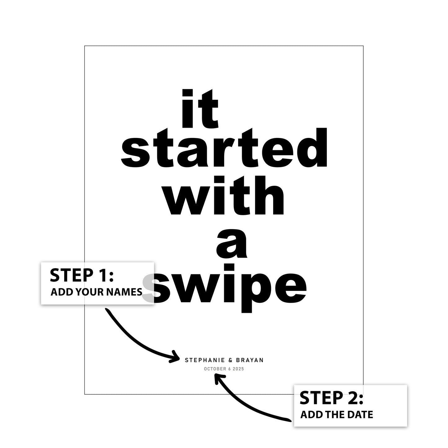 It Started With a Swipe