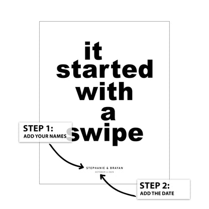 It Started With a Swipe