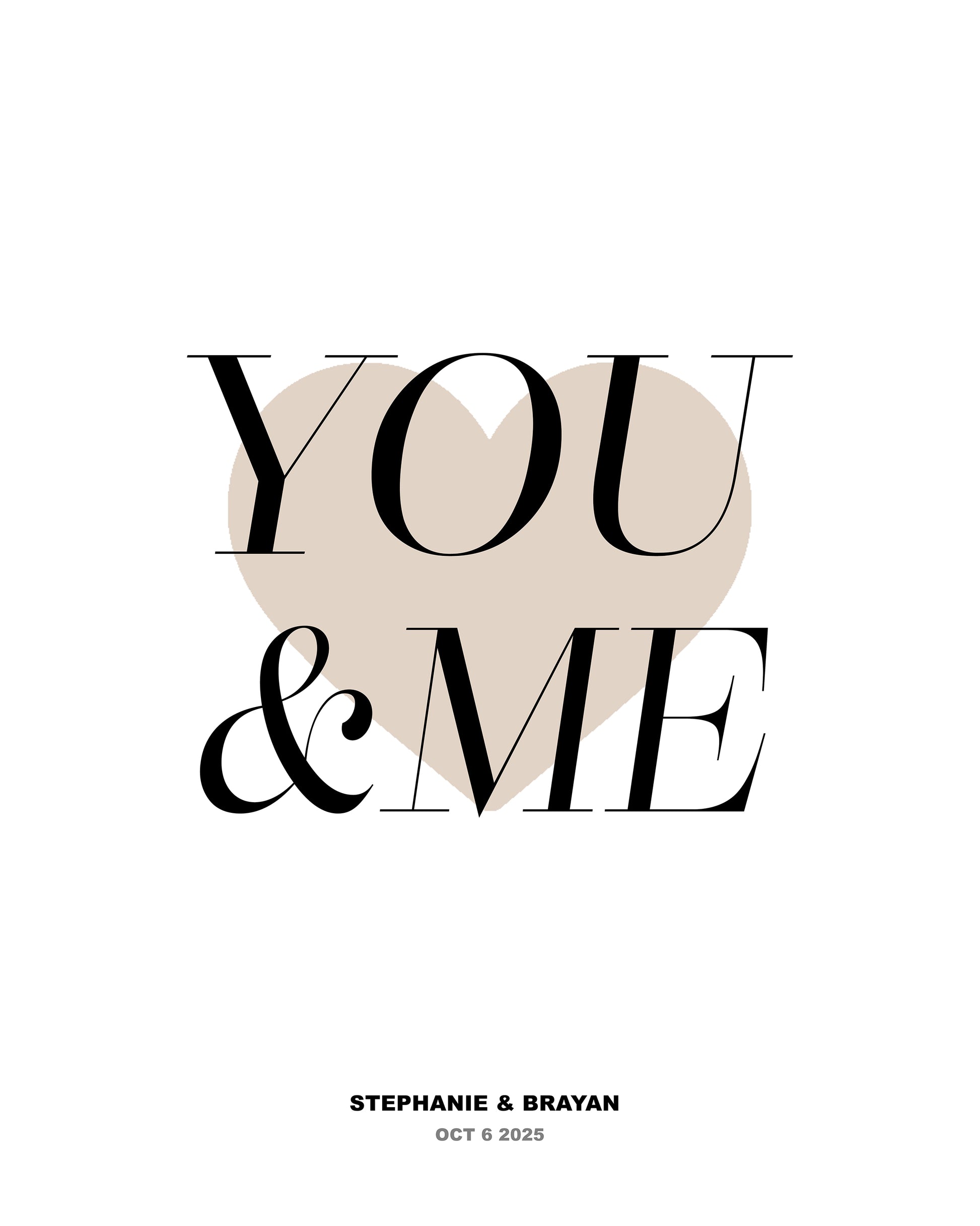 You & Me No2 Personal
