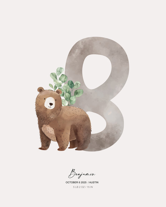 Letter B - Kid's Name