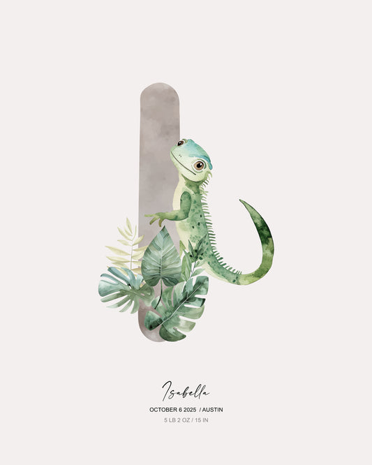 Letter I - Kid's Name