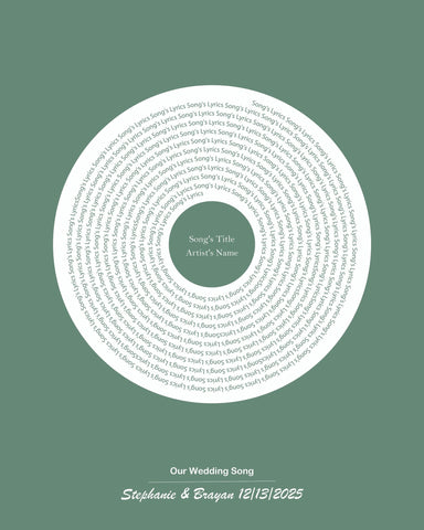 Lyric Vinyl No1