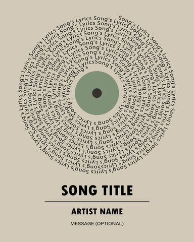 Lyric Vinyl No5