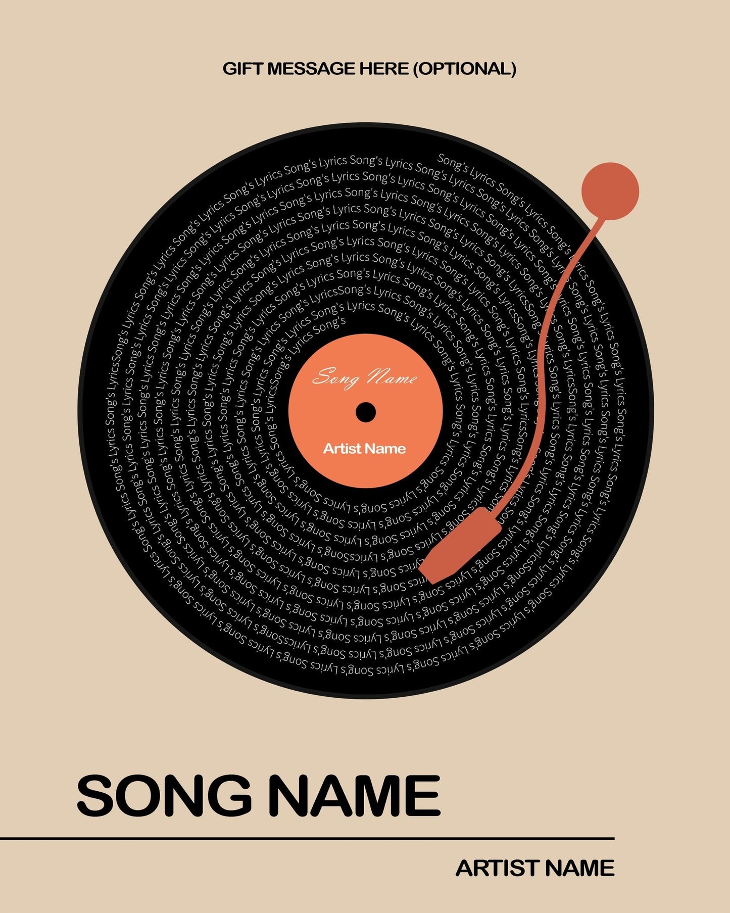 Lyric Vinyl No6