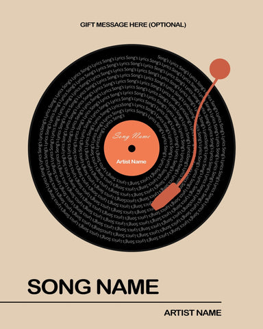 Lyric Vinyl No6