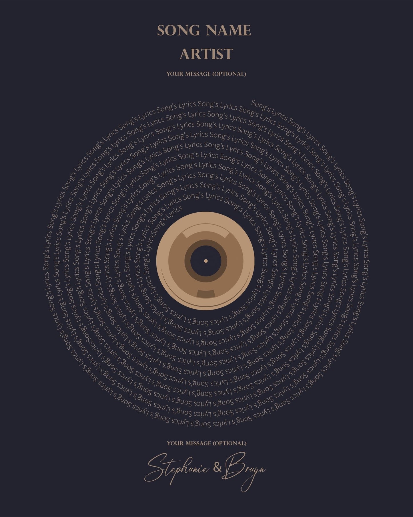 Lyric Vinyl No7