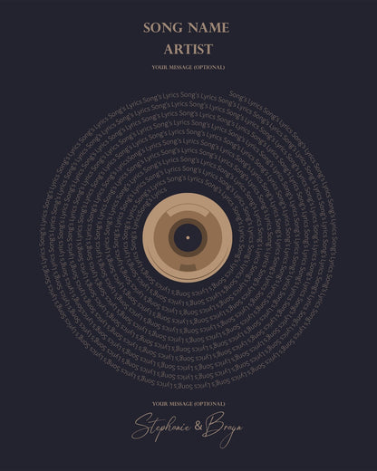Lyric Vinyl No7