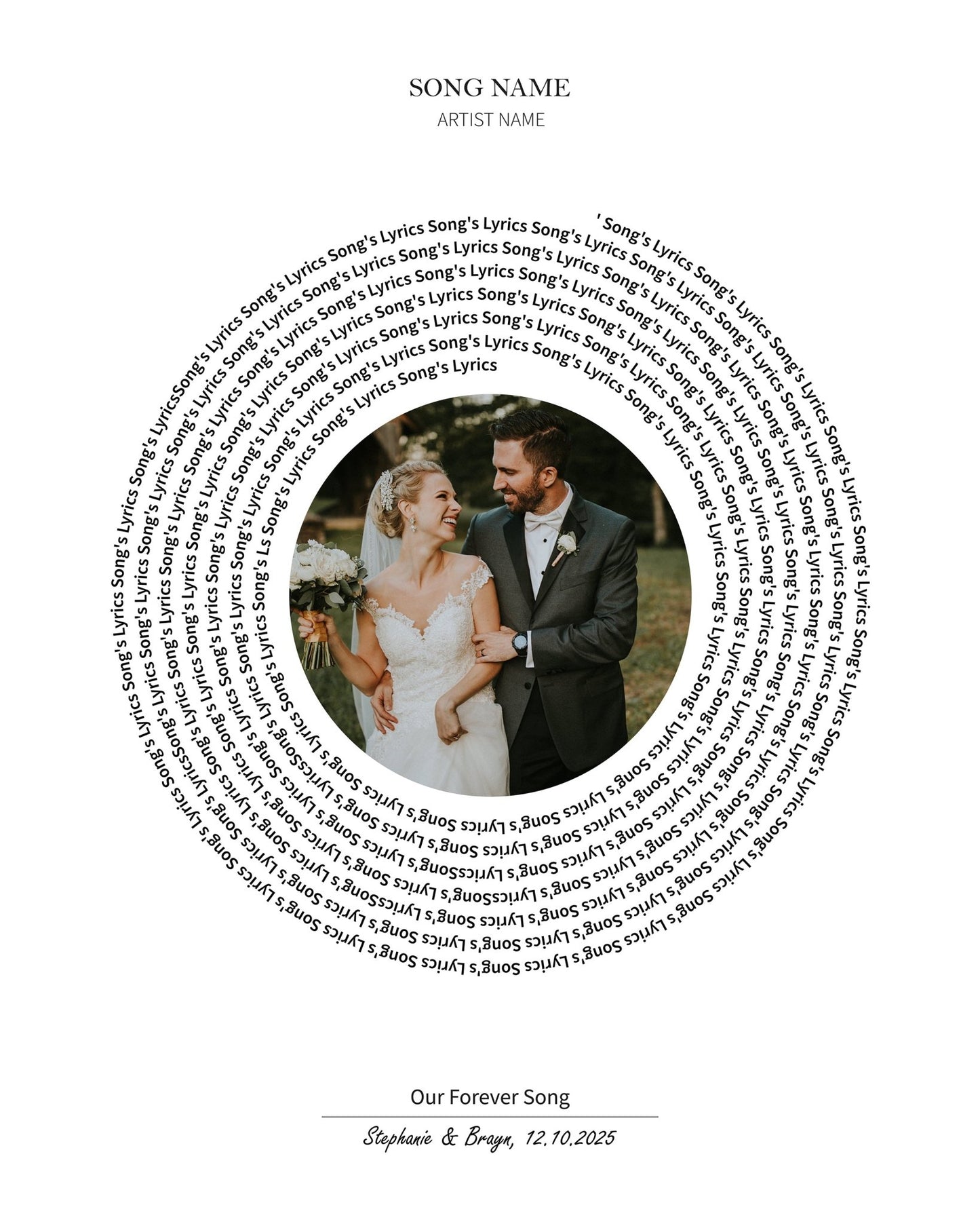 Lyric Vinyl No9