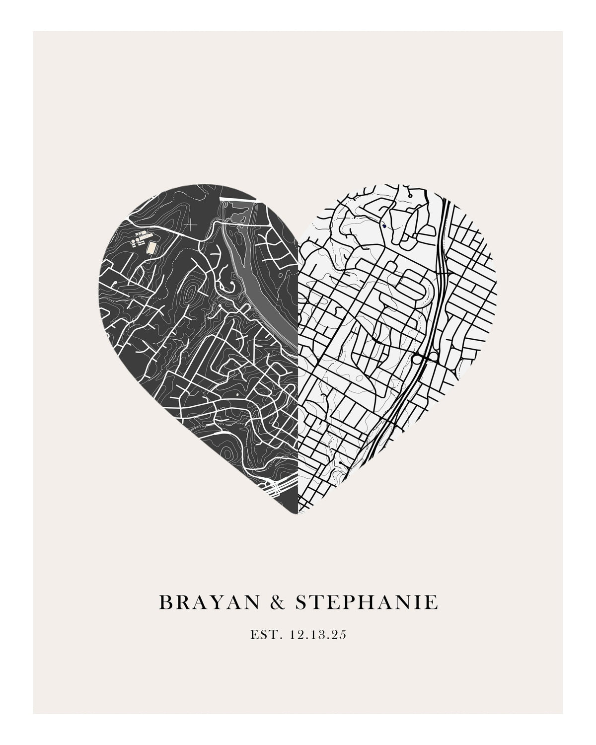 Night & Day Love Map
