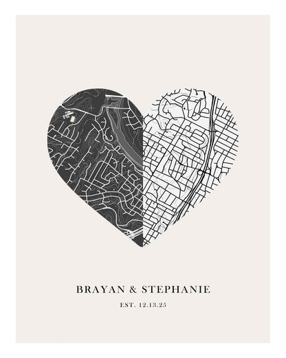 Night & Day Love Map