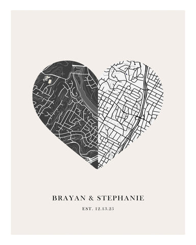 Night & Day Love Map
