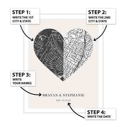 Night & Day Love Map