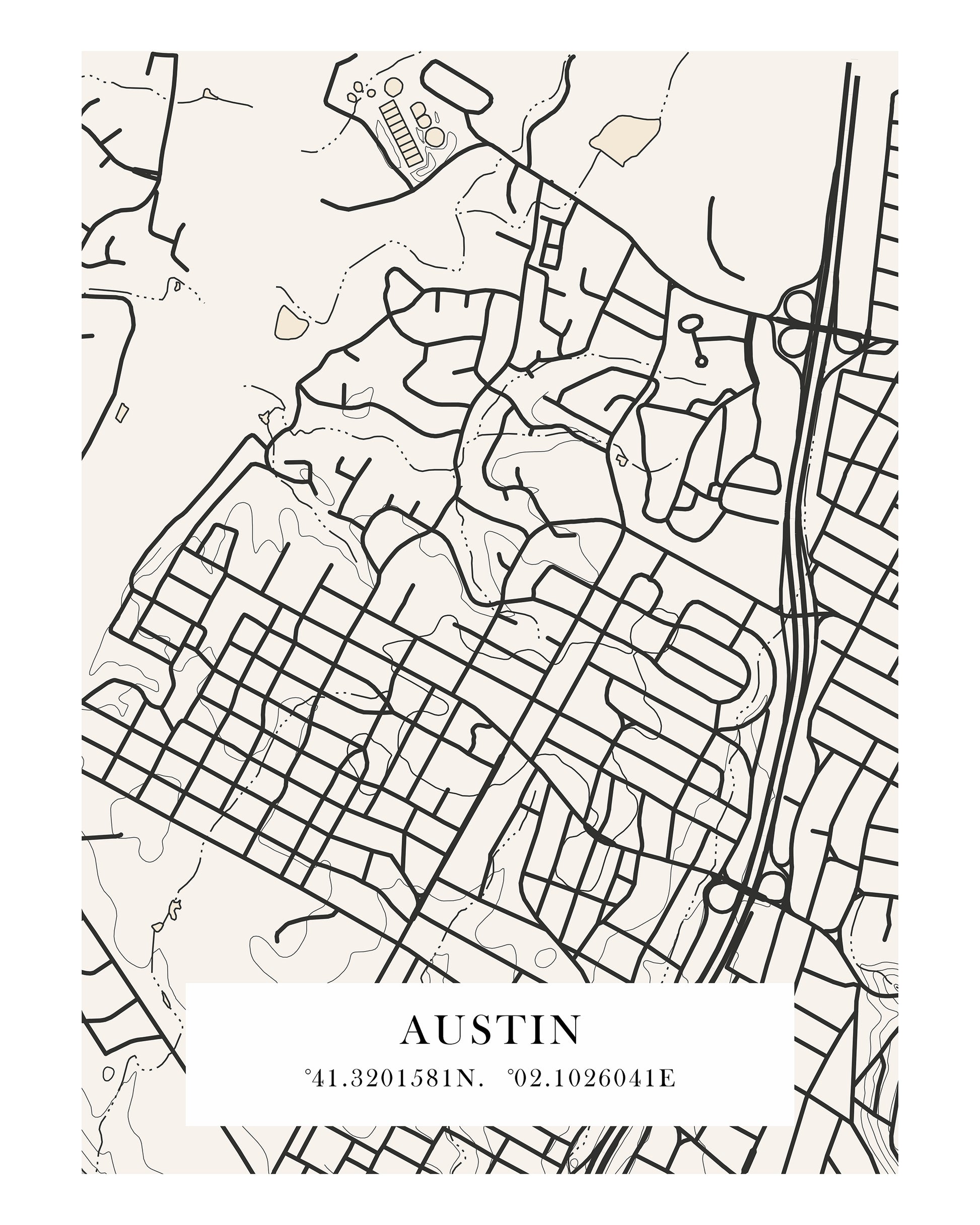 City Map Coordinates No1