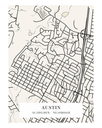 City Map Coordinates No1
