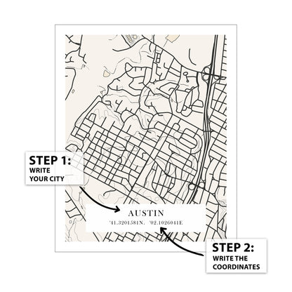 City Map Coordinates No1