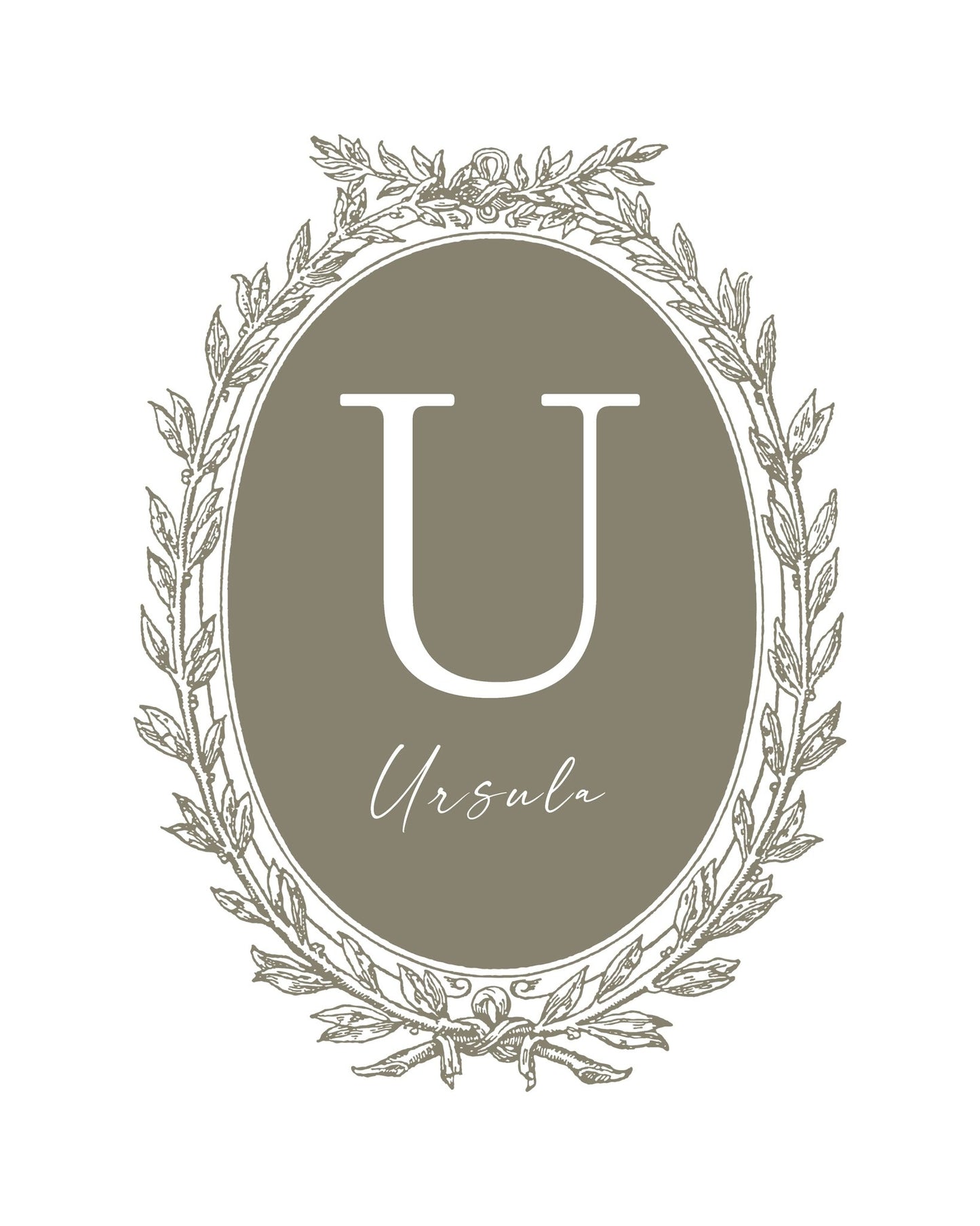 Kids Letter U Personal