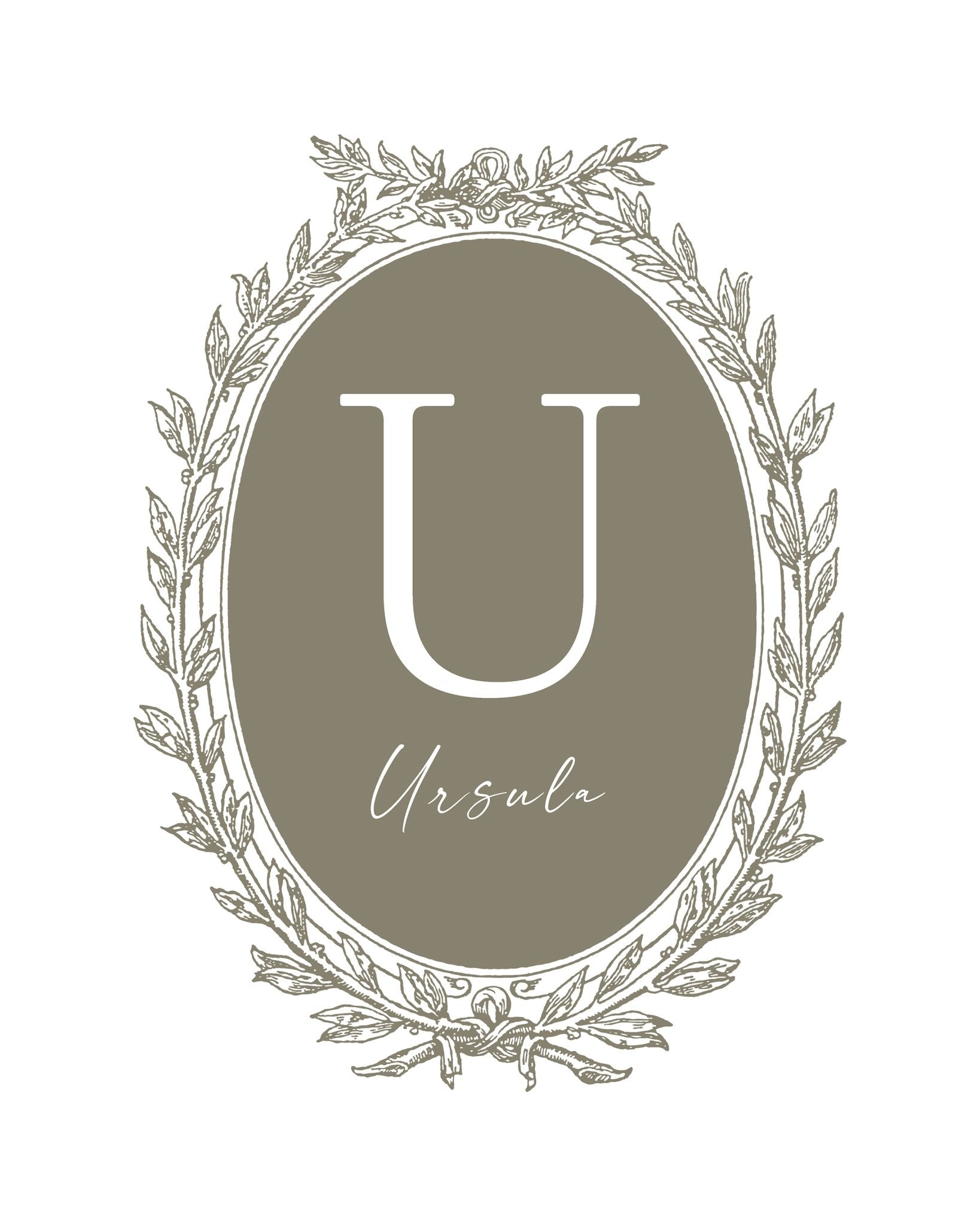 Kids Letter U Personal