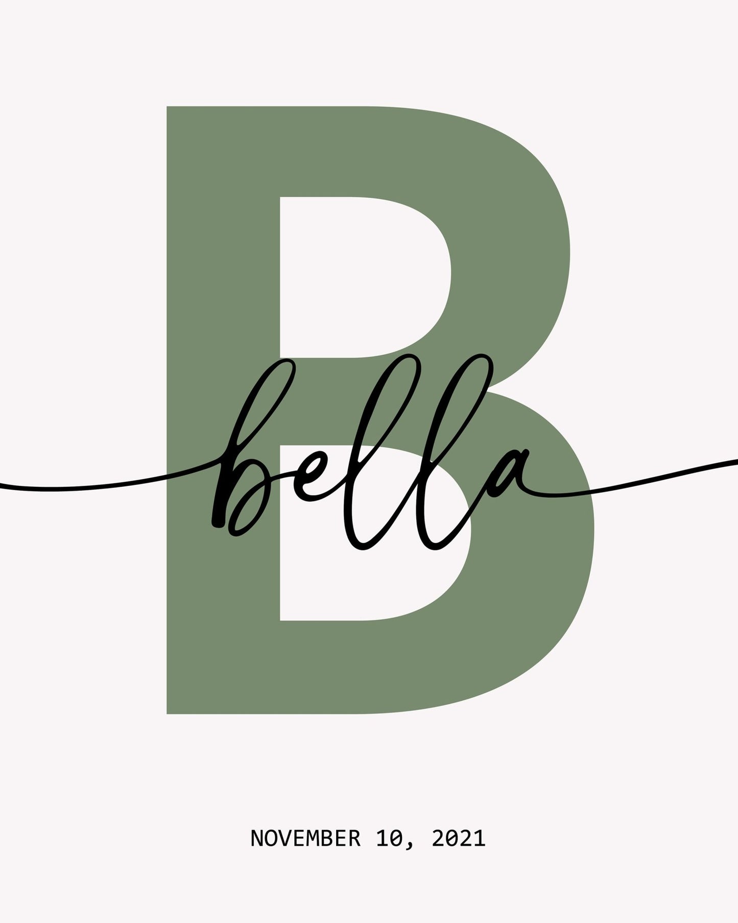 Alphabet B Name