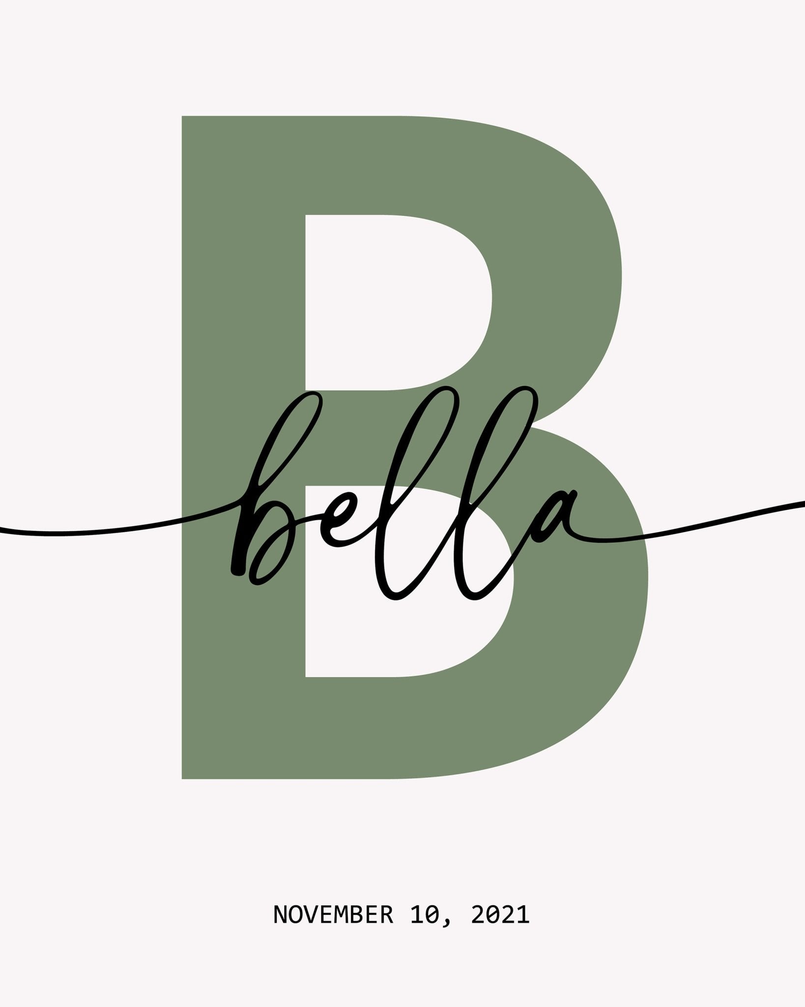 Alphabet B Name