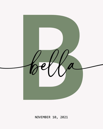 Alphabet B Name