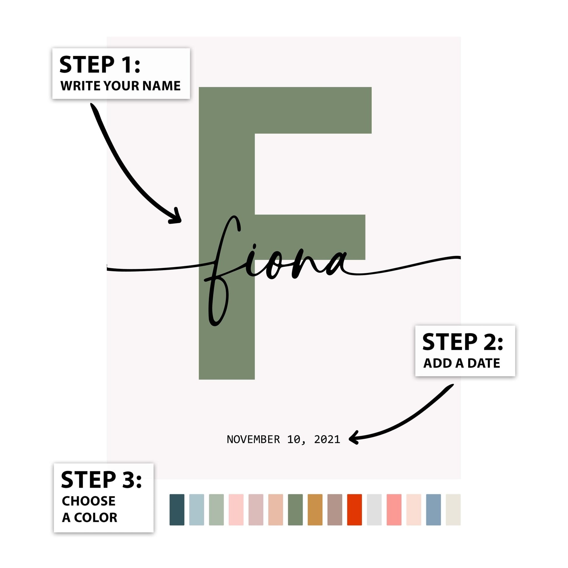 Alphabet F Name