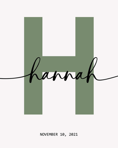 Alphabet H Name