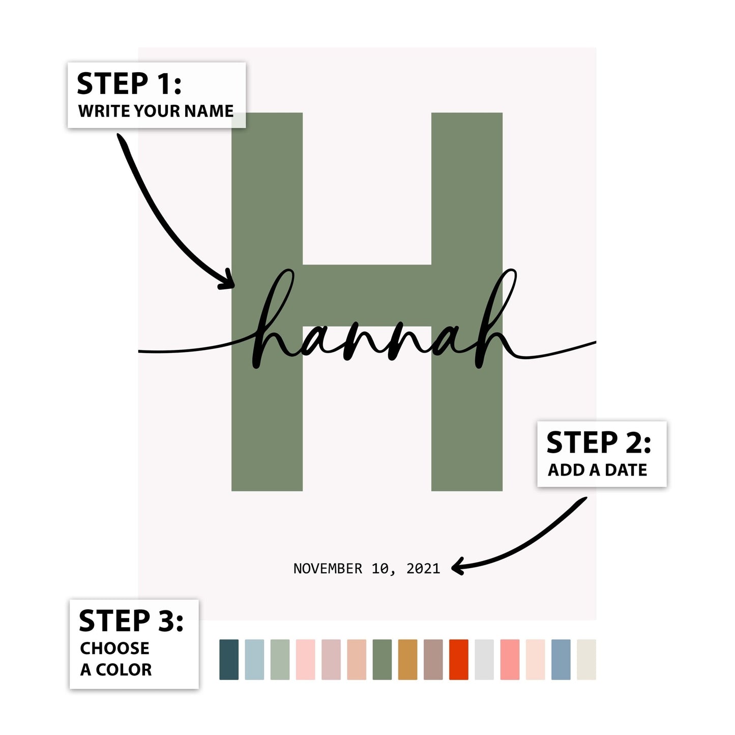 Alphabet H Name