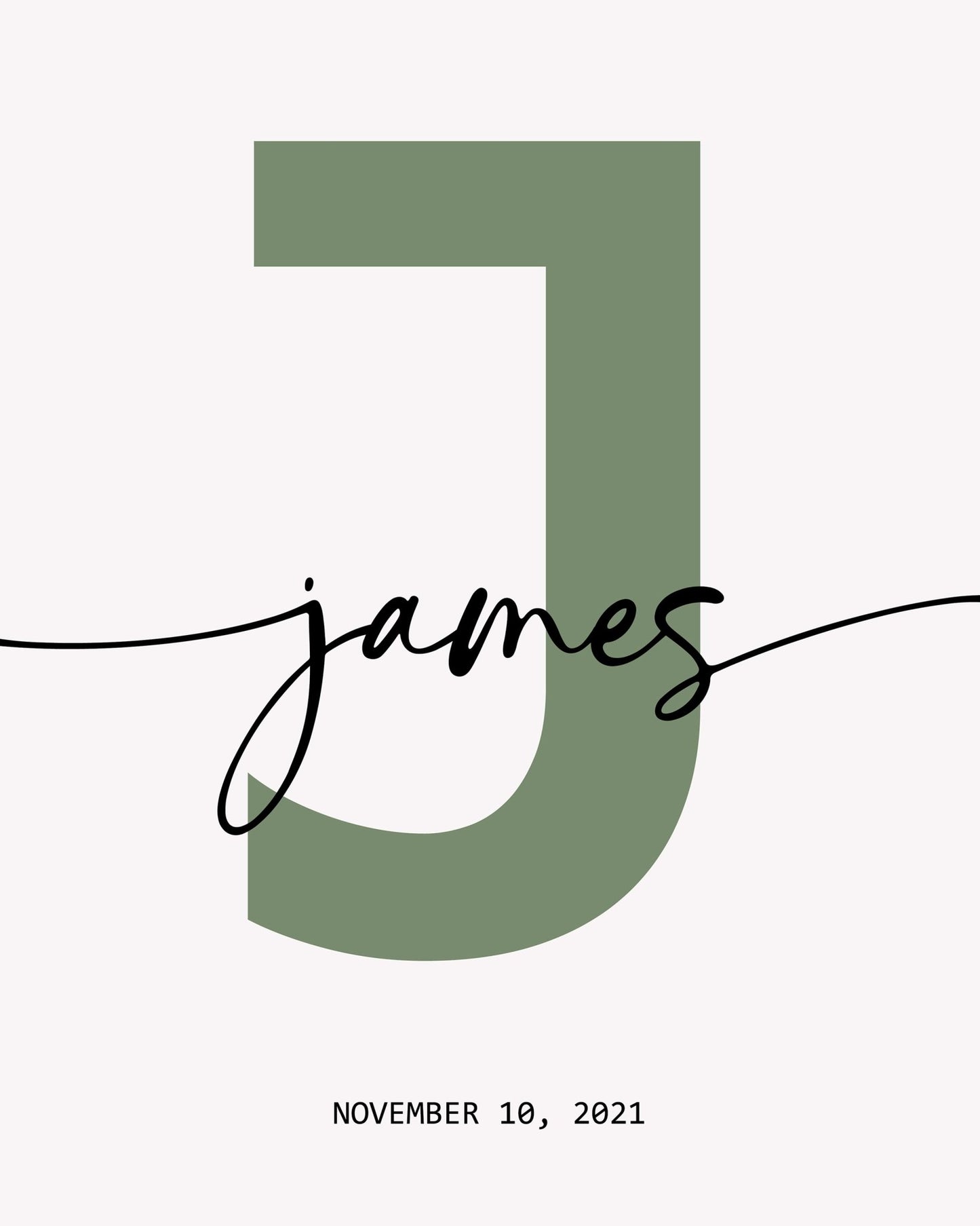 Alphabet J Name