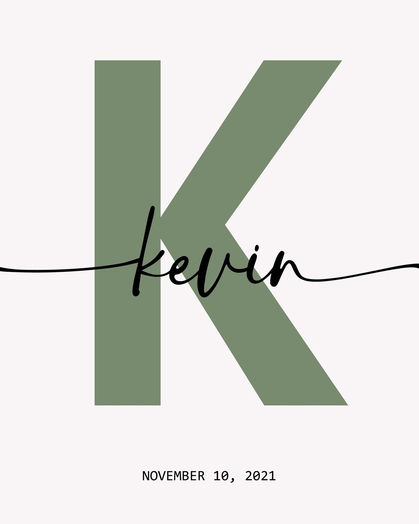 Alphabet K Name