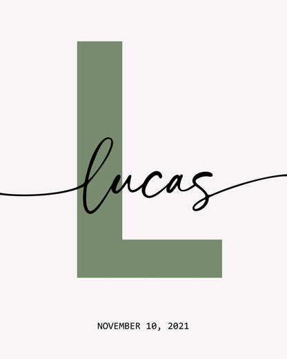 Alphabet L Name