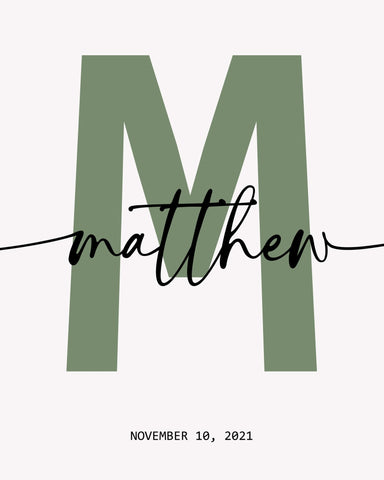 Alphabet M Name