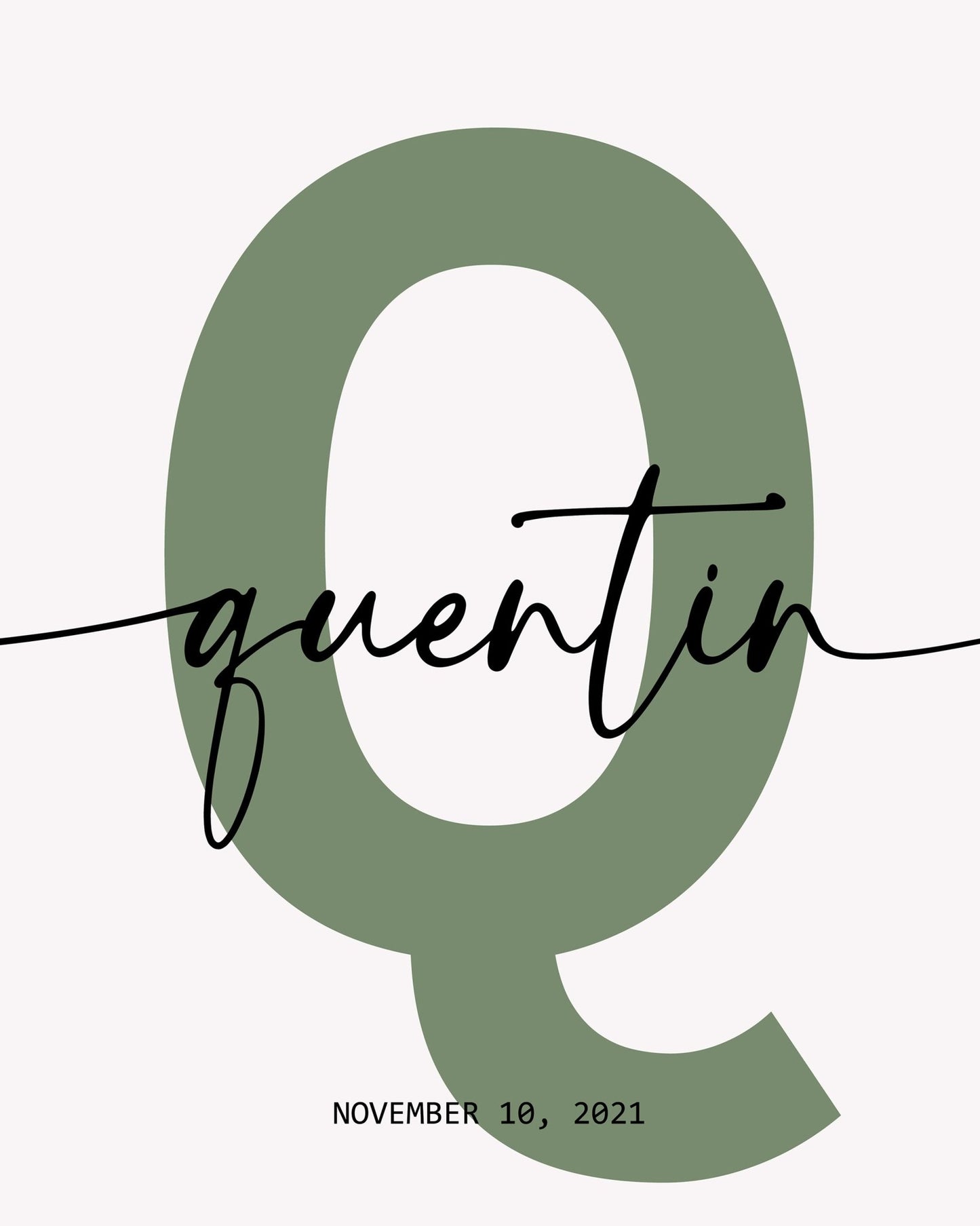 Alphabet Q Name