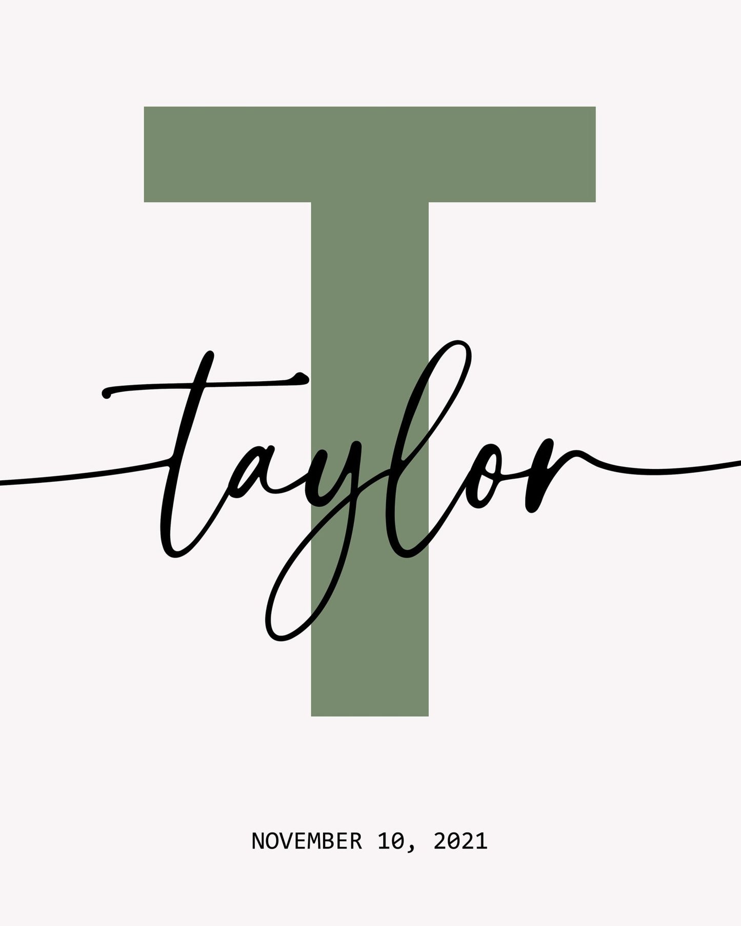 Alphabet T Name