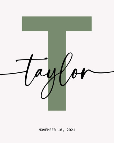 Alphabet T Name